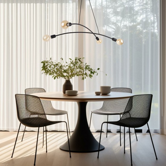 LAMPĂ PANDANTĂ HELIX BLACK 4