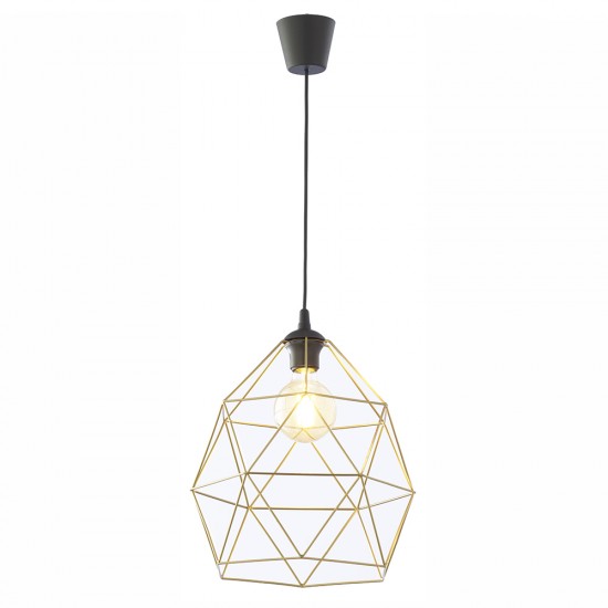LAMPĂ PANDANTĂ GALAXY BLACK / GOLD 1 XL