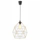 LAMPĂ PANDANTĂ GALAXY BLACK / GOLD 1 XL