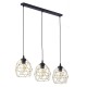 LAMPĂ PANDANTĂ GALAXY BLACK GOLD 3 STRIP