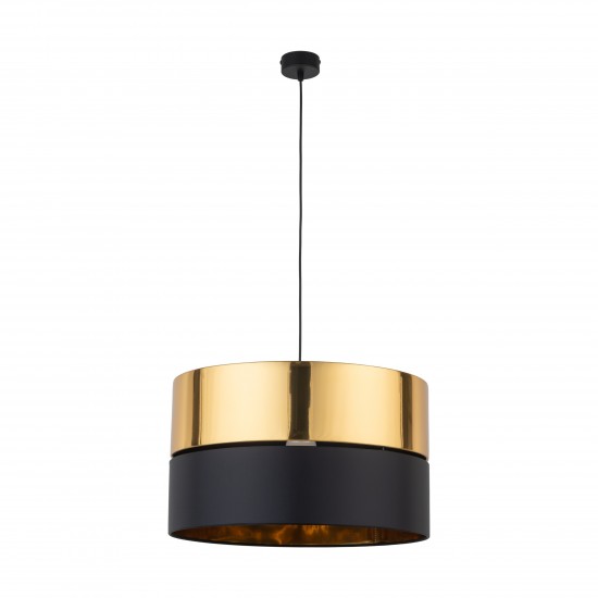 LAMPĂ PANDANTĂ HILTON NEGRU/AURIU 1