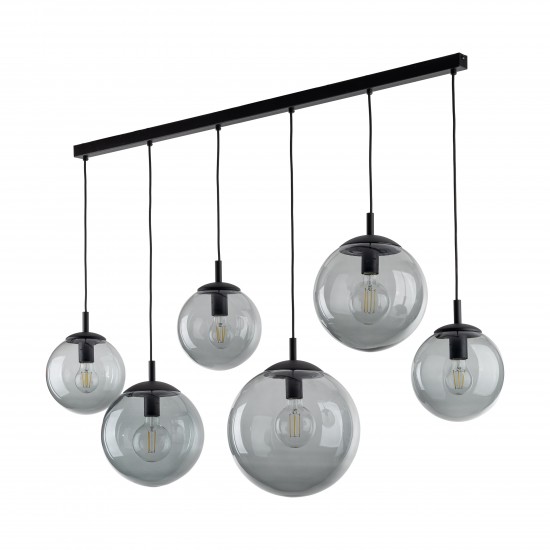 LAMPĂ PANDANTĂ ESME GRAPHITE 6 FÂȘII