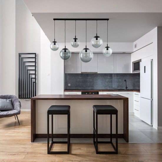 LAMPĂ PANDANTĂ ESME GRAPHITE 6 FÂȘII