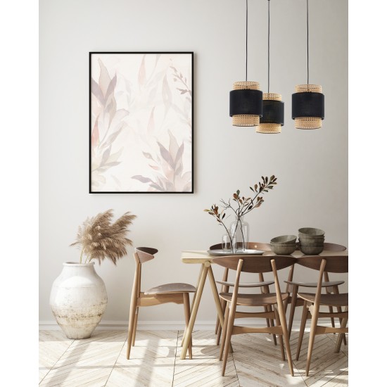LAMPĂ PANDANTĂ NEAGRĂ BOHO 3